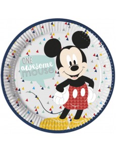 Pratos Mickey Awesome